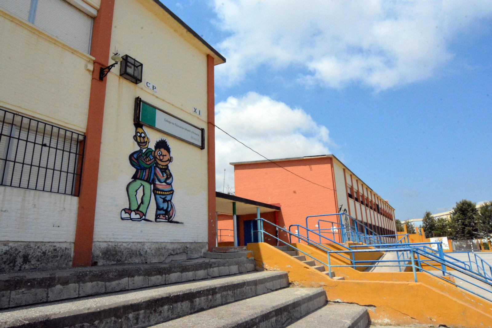 El colegio Alfonso XI de La Piñera.