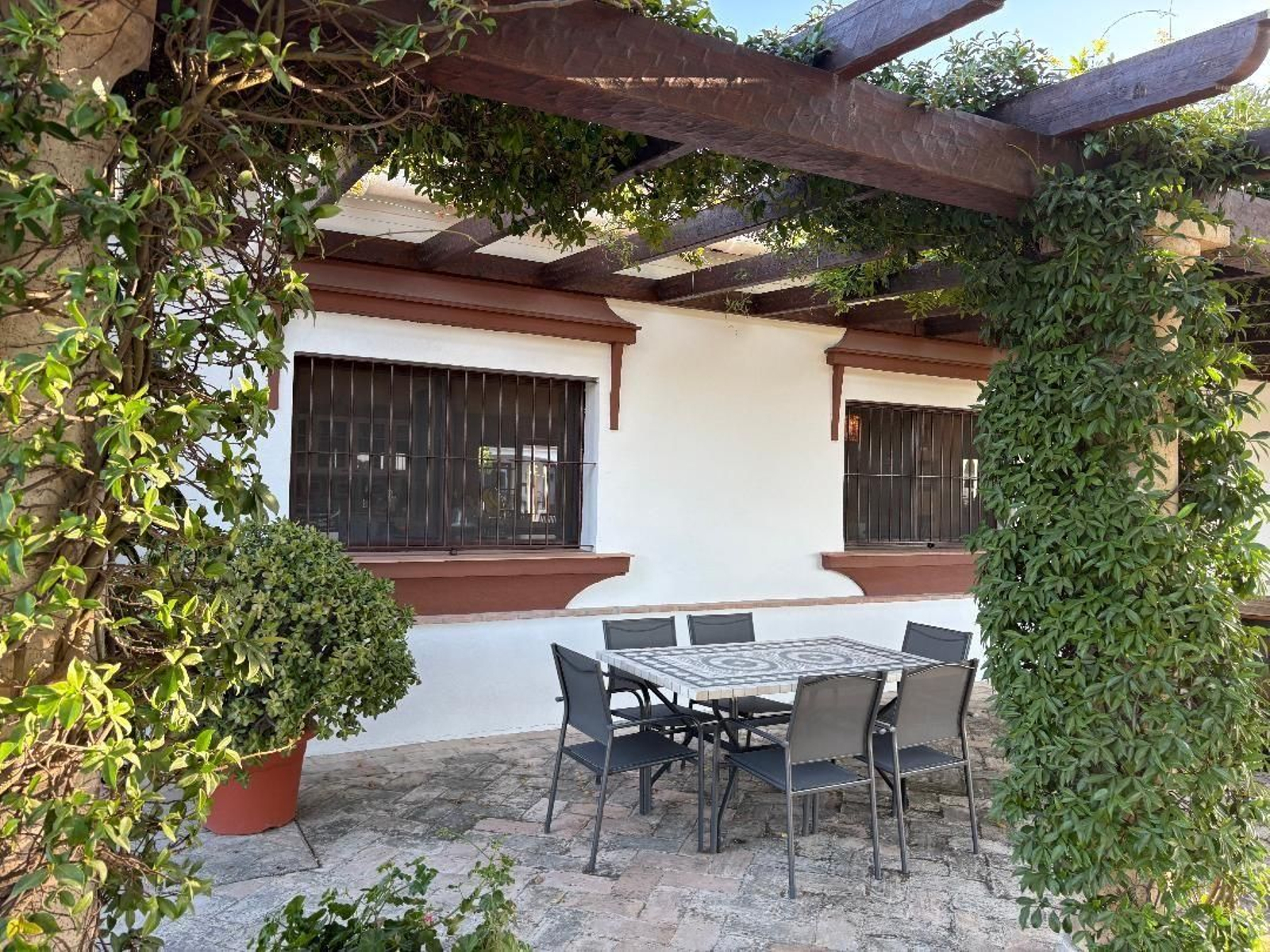 De andar por casa, en imágenes: Cortijo y viñedos en Jerez