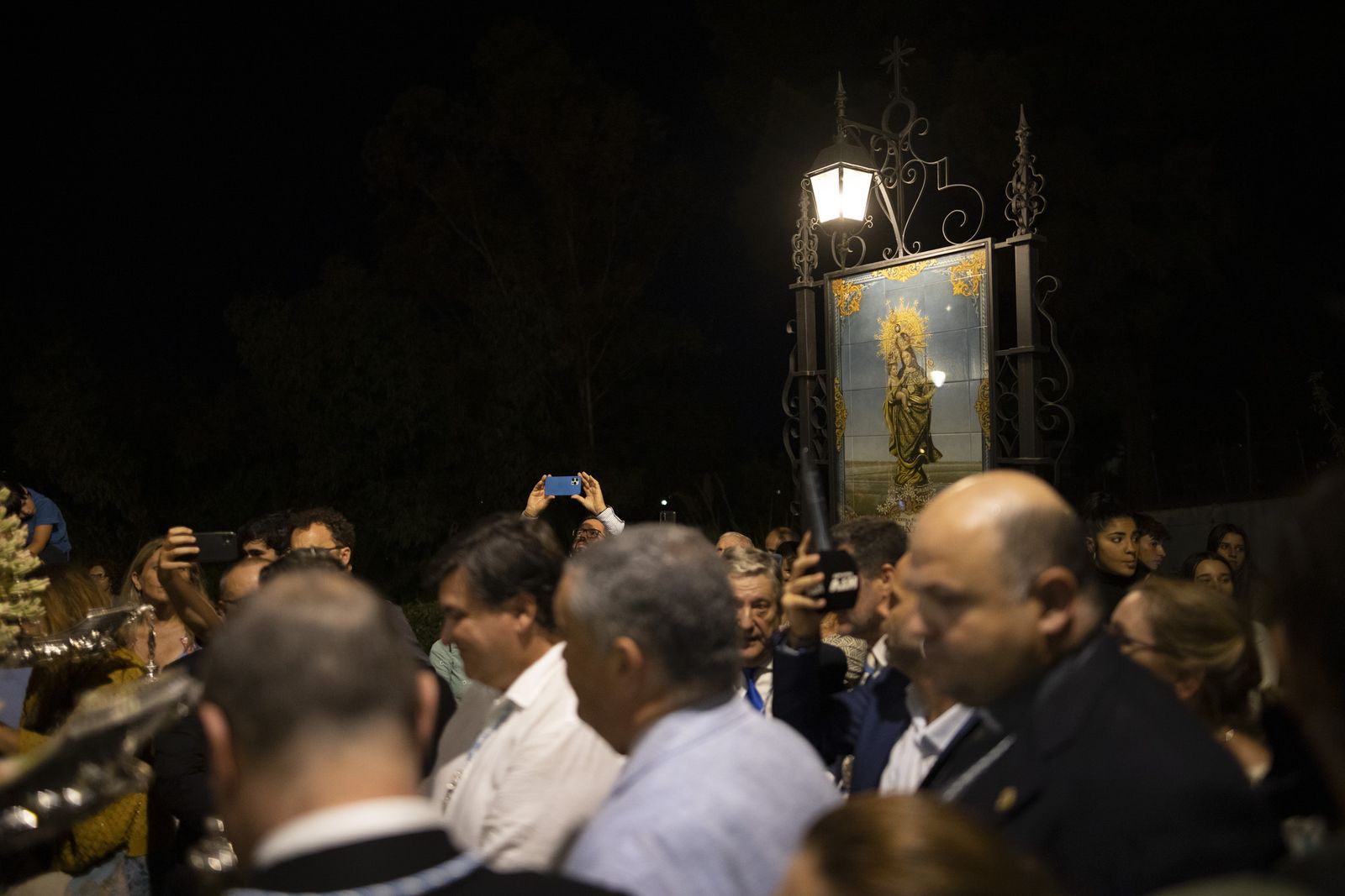 Imágenes de la recogida de la Virgen de la Cinta 2022