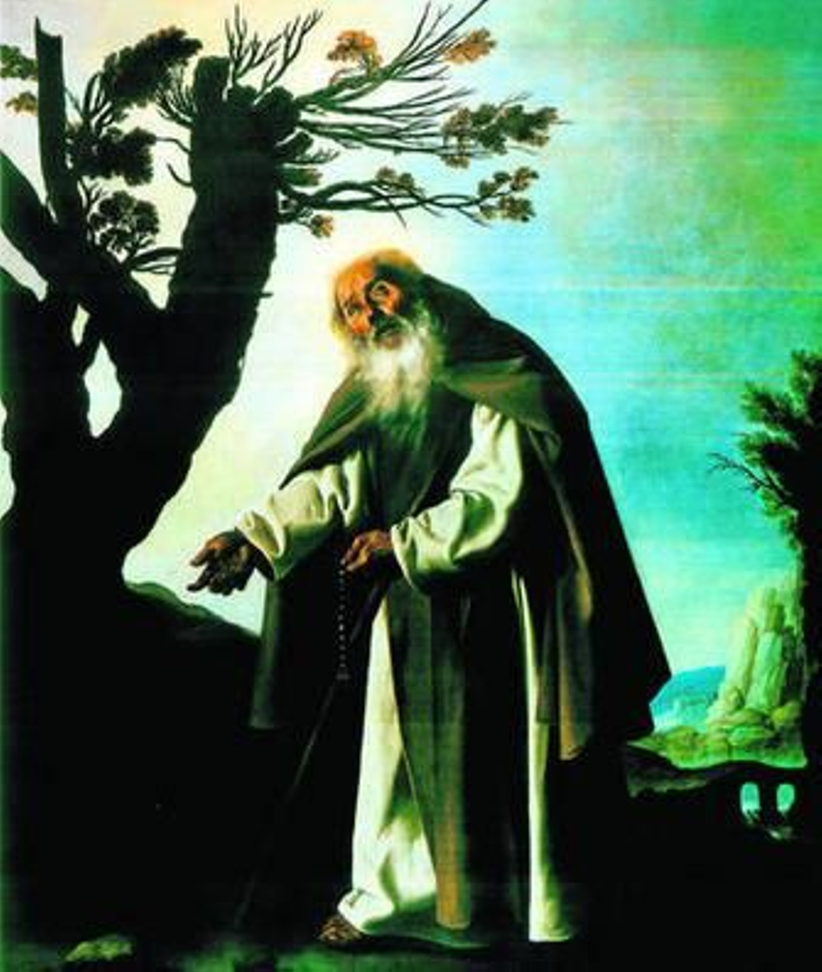 Valdivieso rescata la historia del 'San Antonio' de Zurbarán en los Descalzos