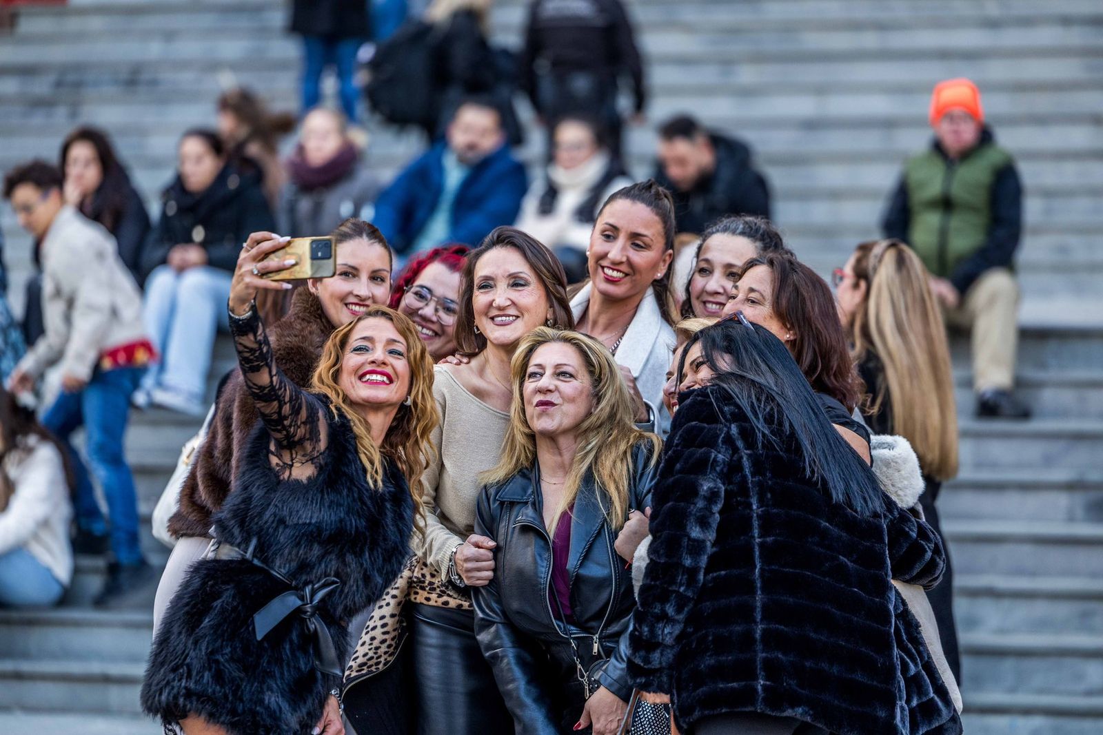 Segunda zambomba navideña en la plaza del Rey de San Fernando: las imágenes