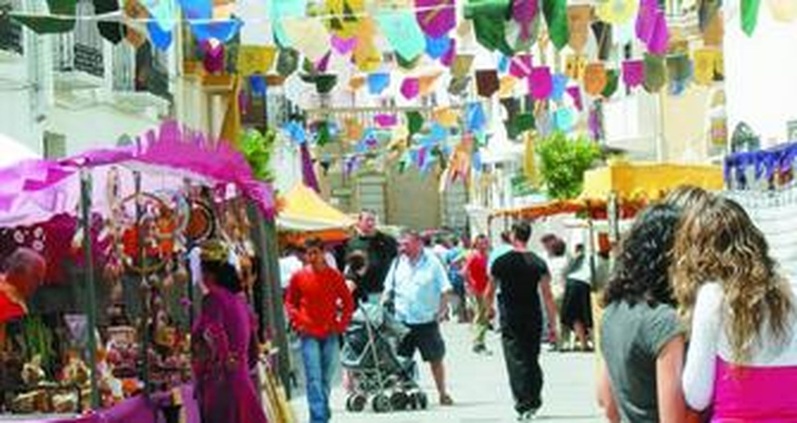 La animación no faltó con la música escocesa y los bailes medievales.