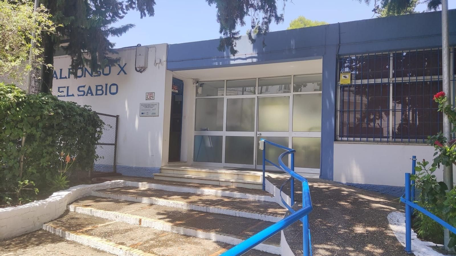 Una imagen del colegio Alfonso X.