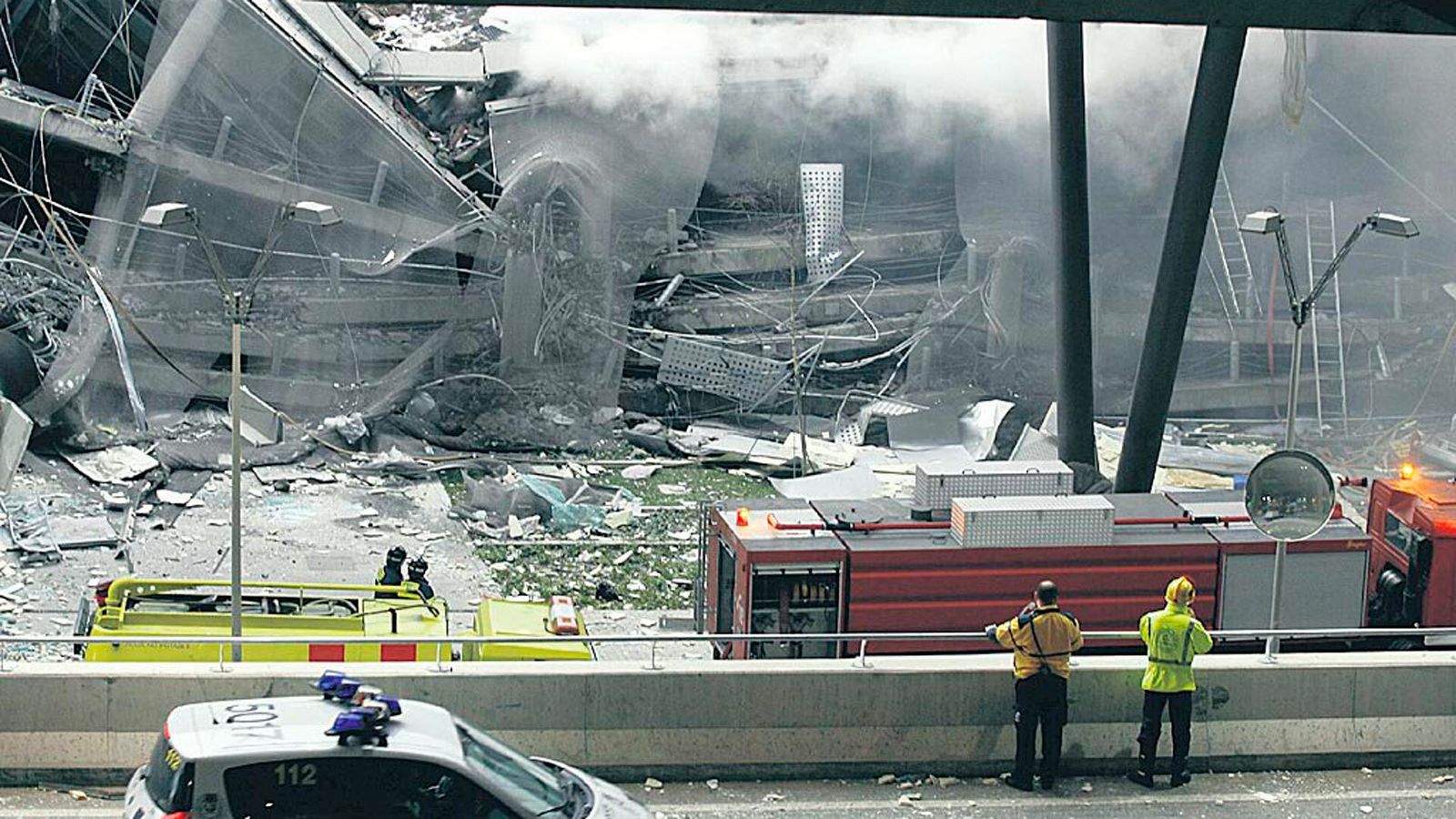 Atentado de la banda terrorista ETA en el que perdieron la vida dos jóvenes.
