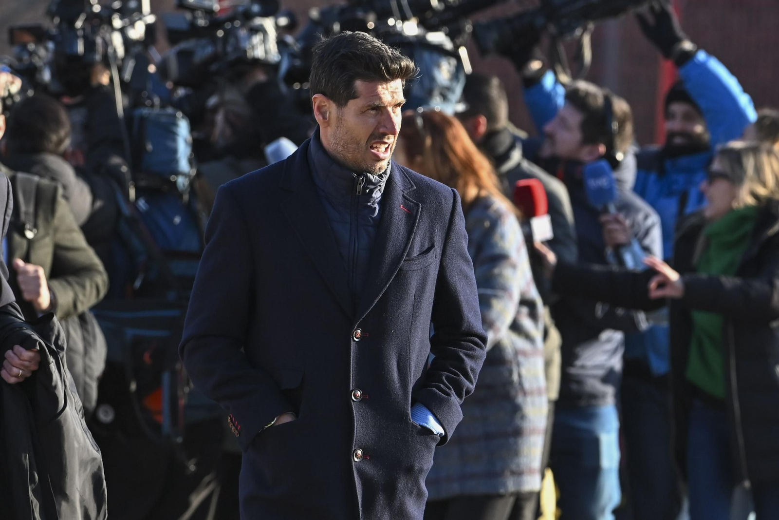 Las fotos del día de la declaración de Rubiales en el juicio