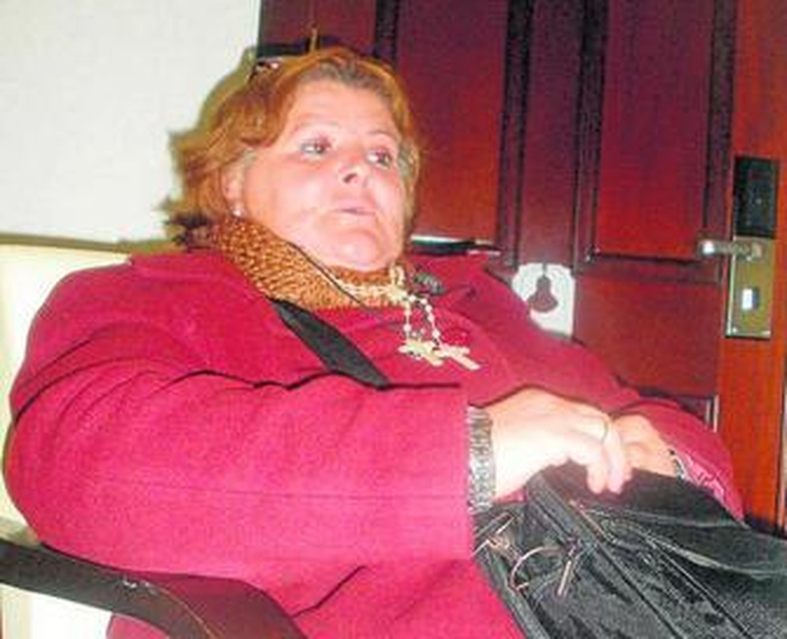 Isabel García, esposa de Santiago del Valle.