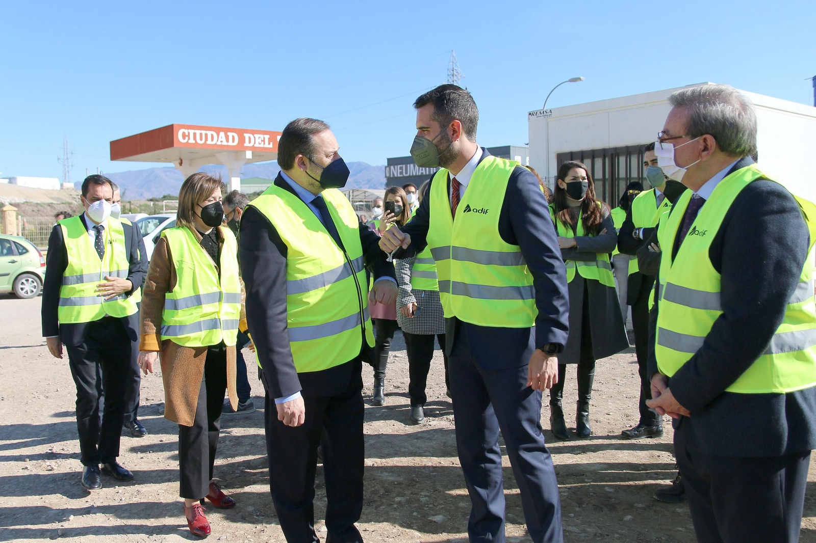 Fotogalería de la visita del ministro Ábalos a Almería