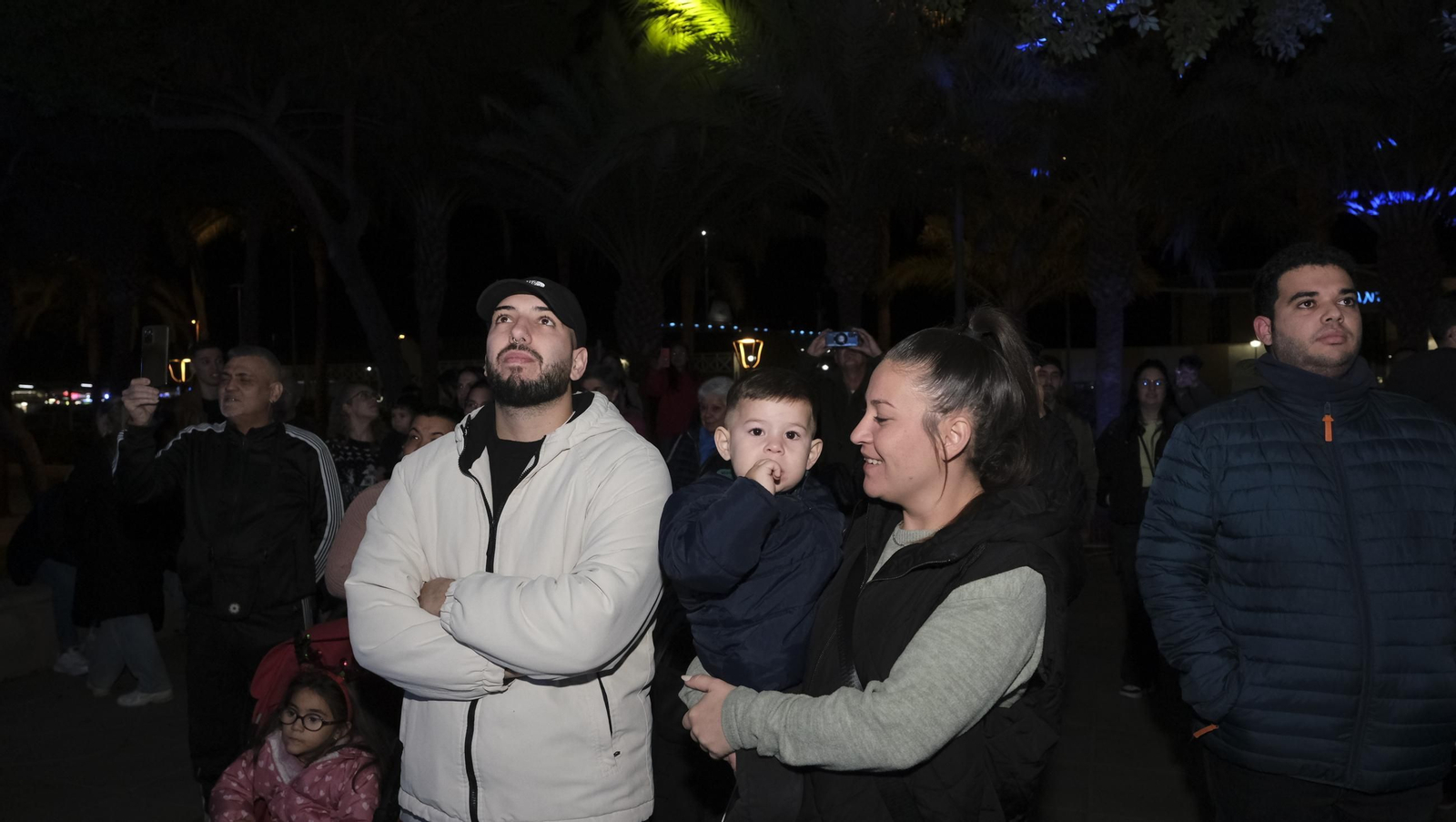 'Almería, la Ciudad de la Luz', espectáculo de luces, en imágenes