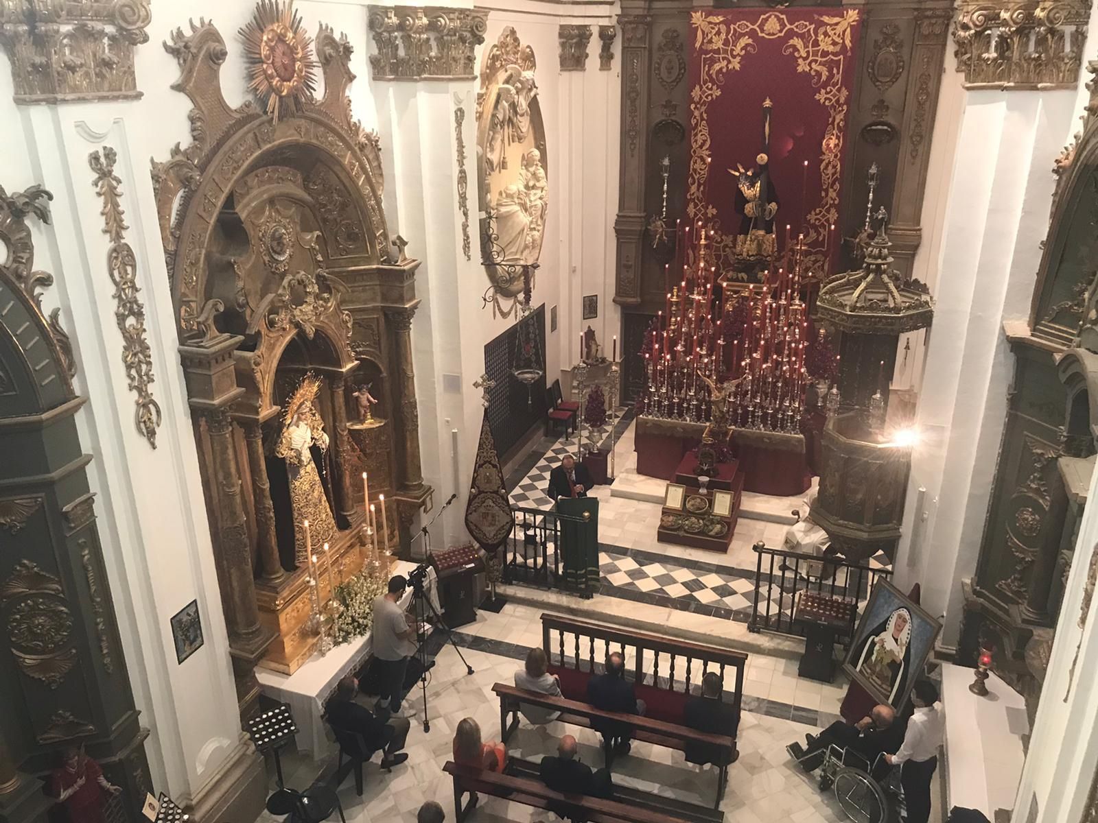 Pregón realizado tras la bendición de las uvas en la iglesia de la Aurora y Divina Providencia.