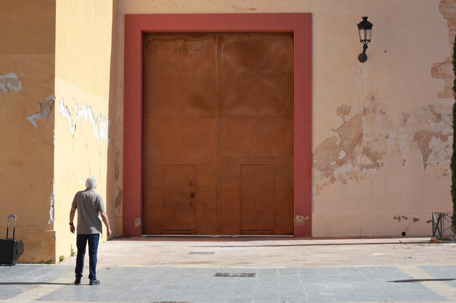 Las fotos de las humedades de la iglesia de Santo Domingo