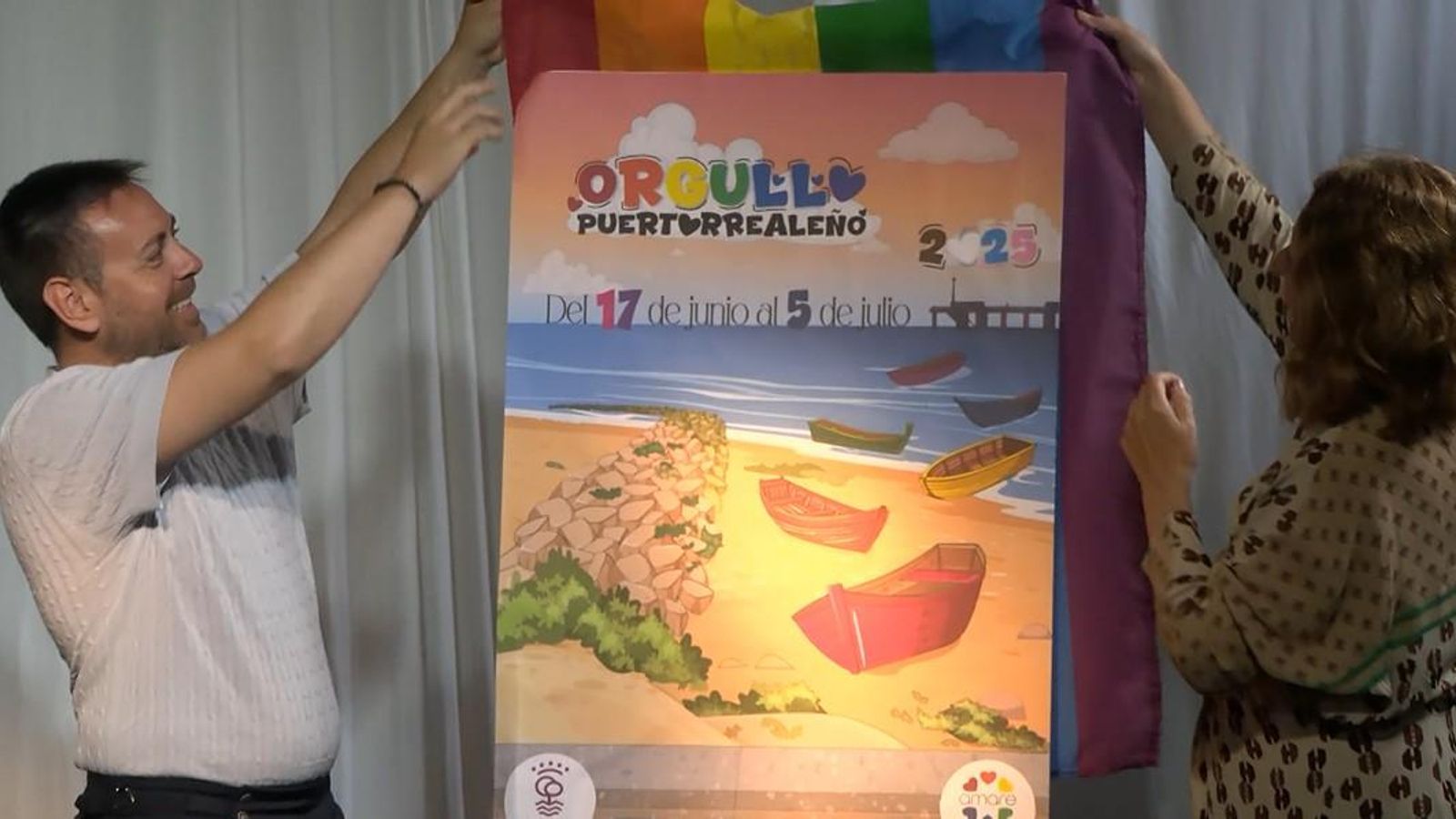 Presentación del cartel del Orgullo Puertorrealeño 2025 Presentación del cartel del Orgullo Puertorrealeño 2025