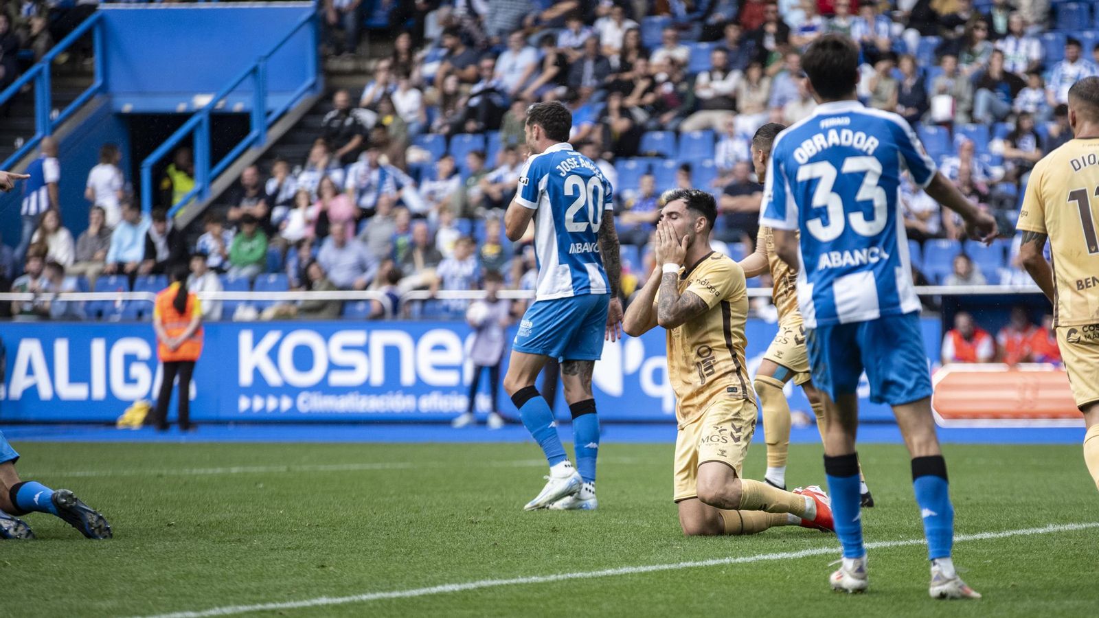 El Deportivo-Málaga CF, en fotos
