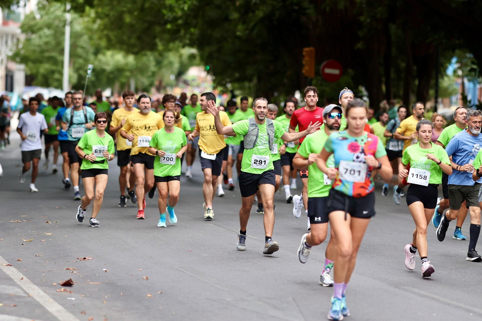 Las fotos de la VIII Carrera de la Prensa y la IV Marcha Solidaria de Málaga