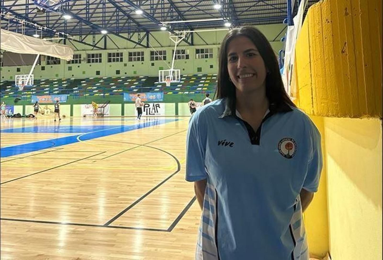 La entrenadora linense Zara Andrades