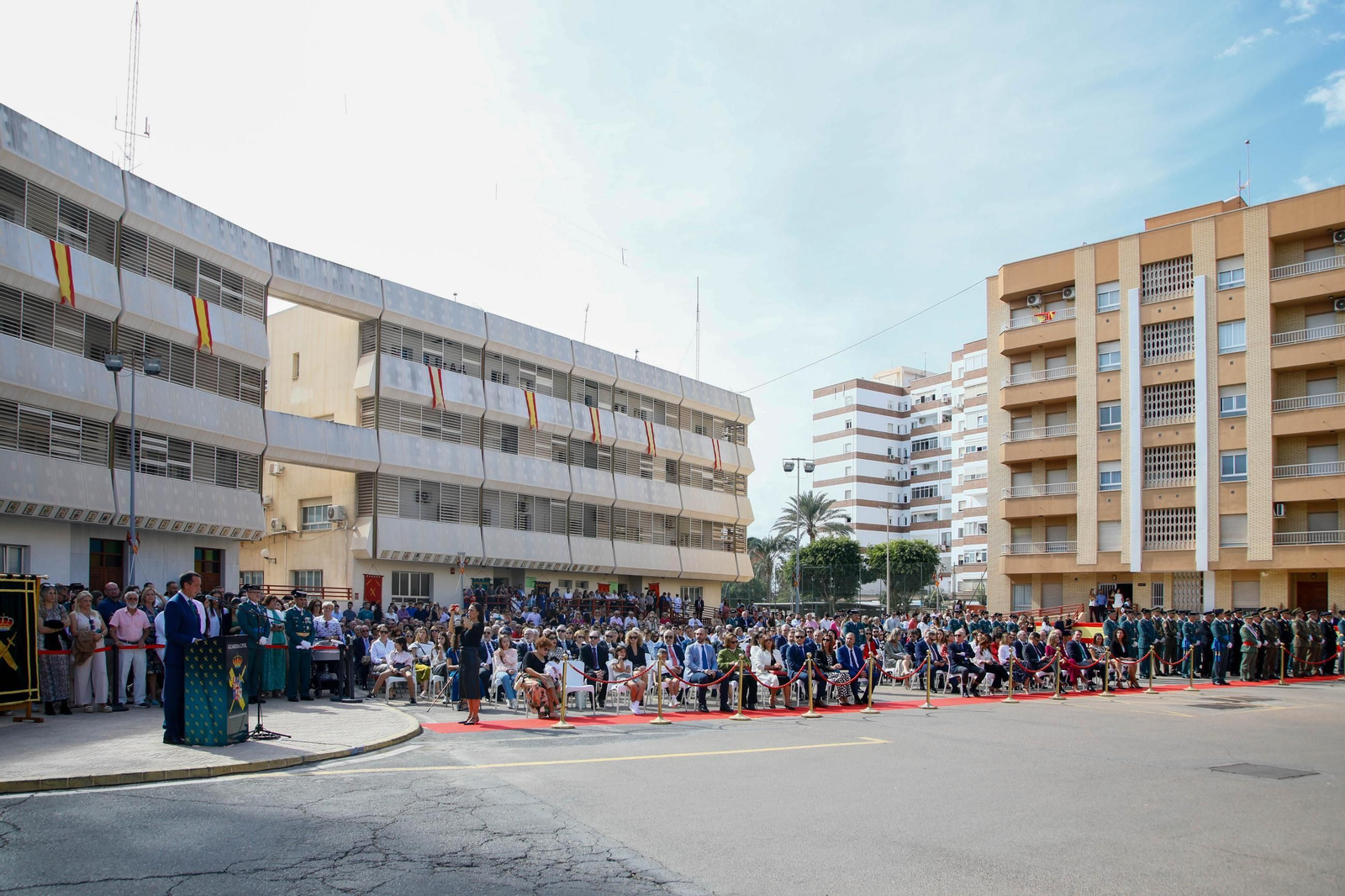 Los actos de la Guardia Civil en honor a la Virgen del Pilar, en imágenes