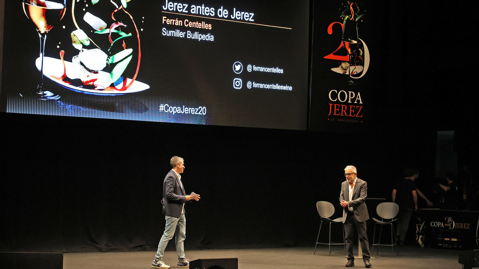 Ismael Jordi y Pitu Roca en Copa Jerez