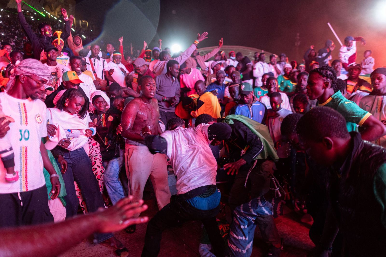 Las fotos de la final entre Marruecos y Senegal