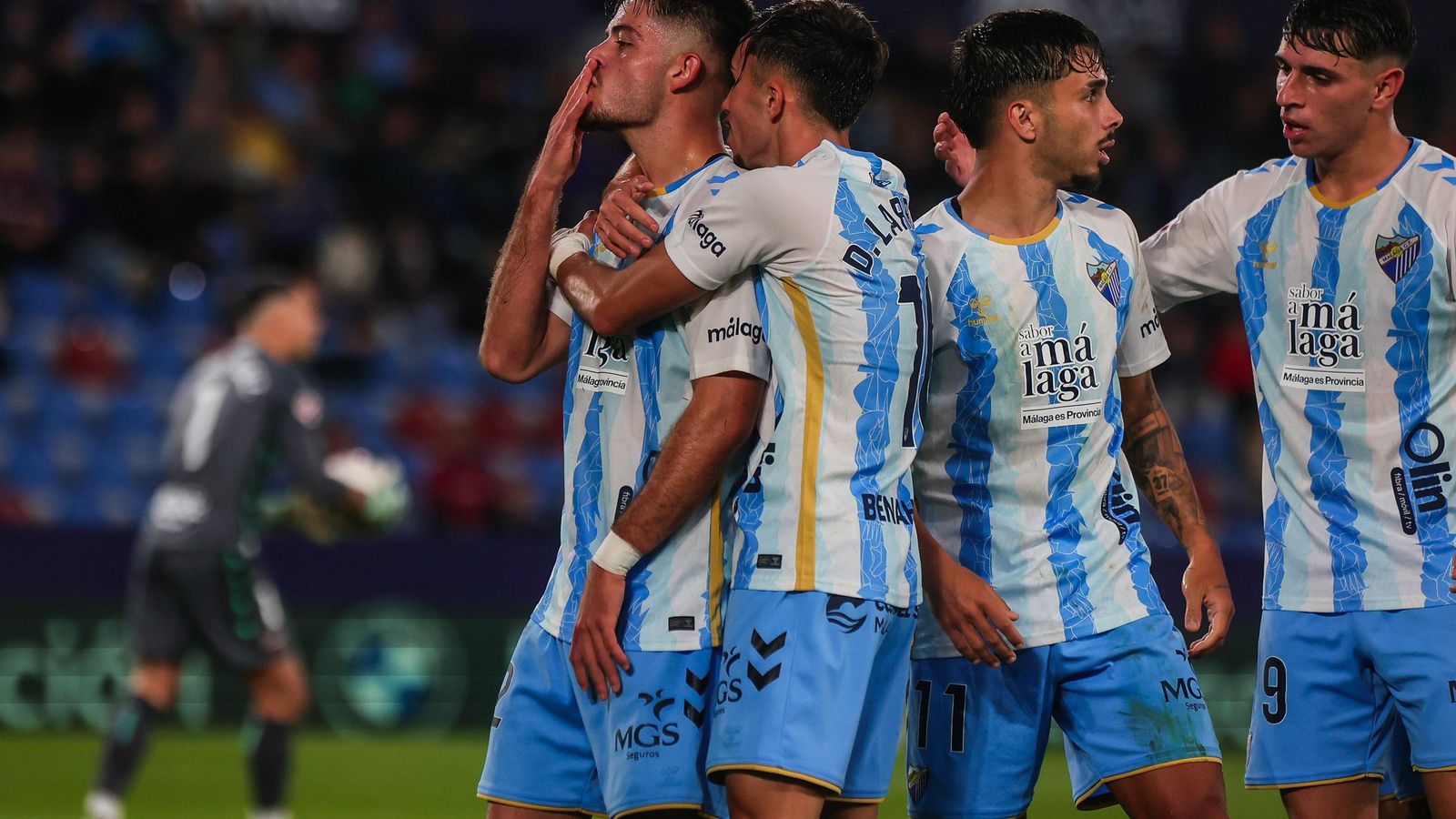 Las fotos del Levante-Málaga CF