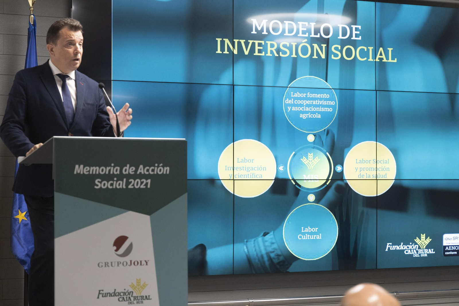 La Fundación Caja Rural del Sur presenta el Informe de acción social, todas las imágenes
