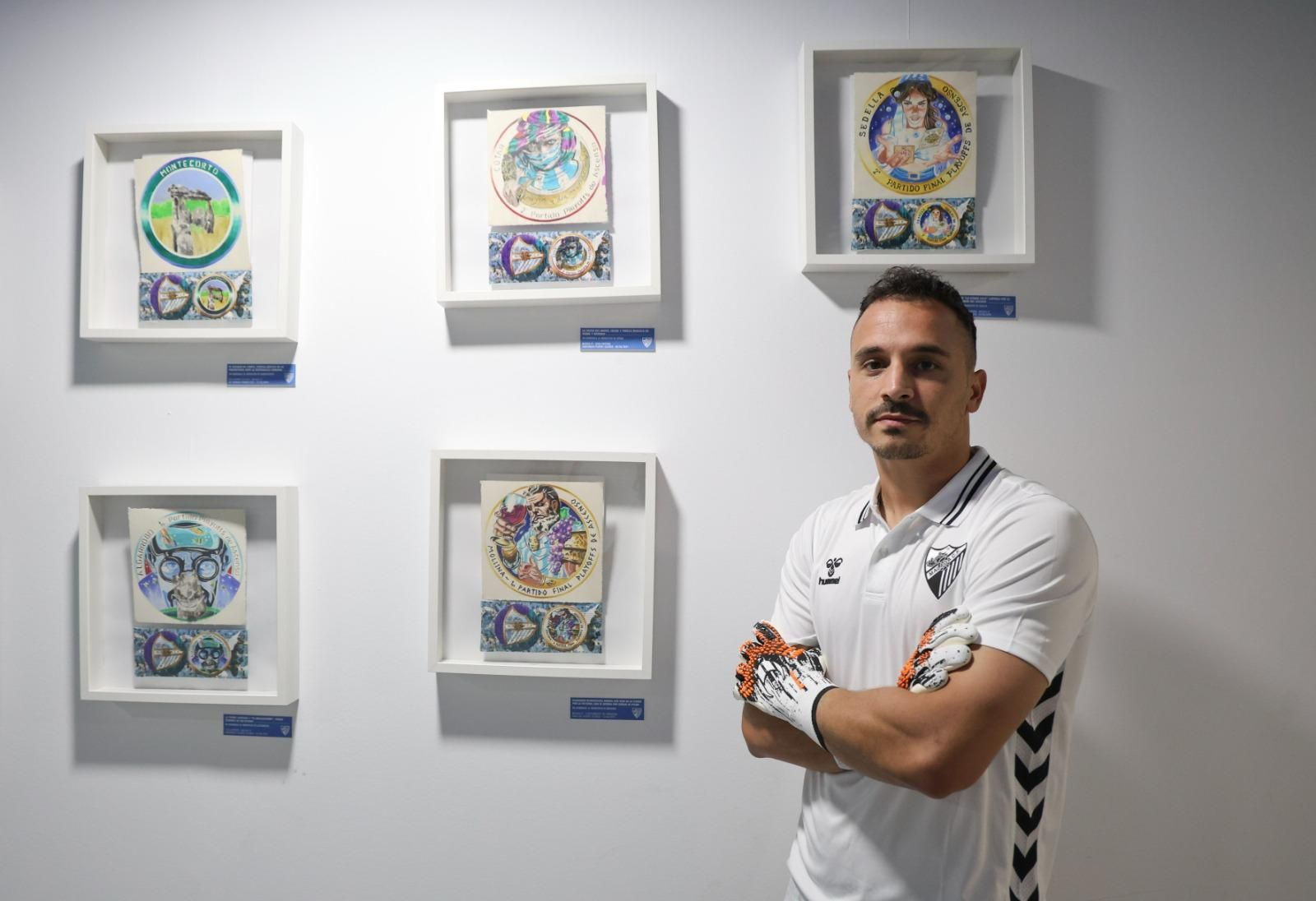 Las espectaculares fotos de Alfonso Herrero, portero del Málaga CF