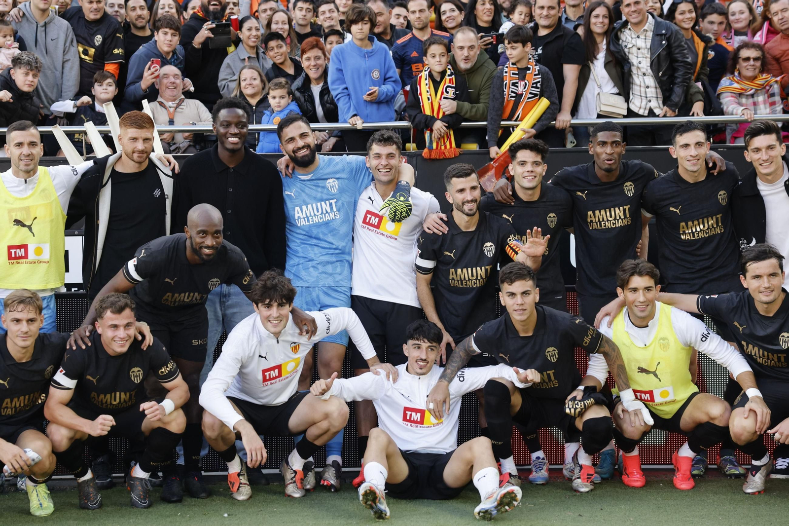 Las fotos del emotivo Valencia - Betis