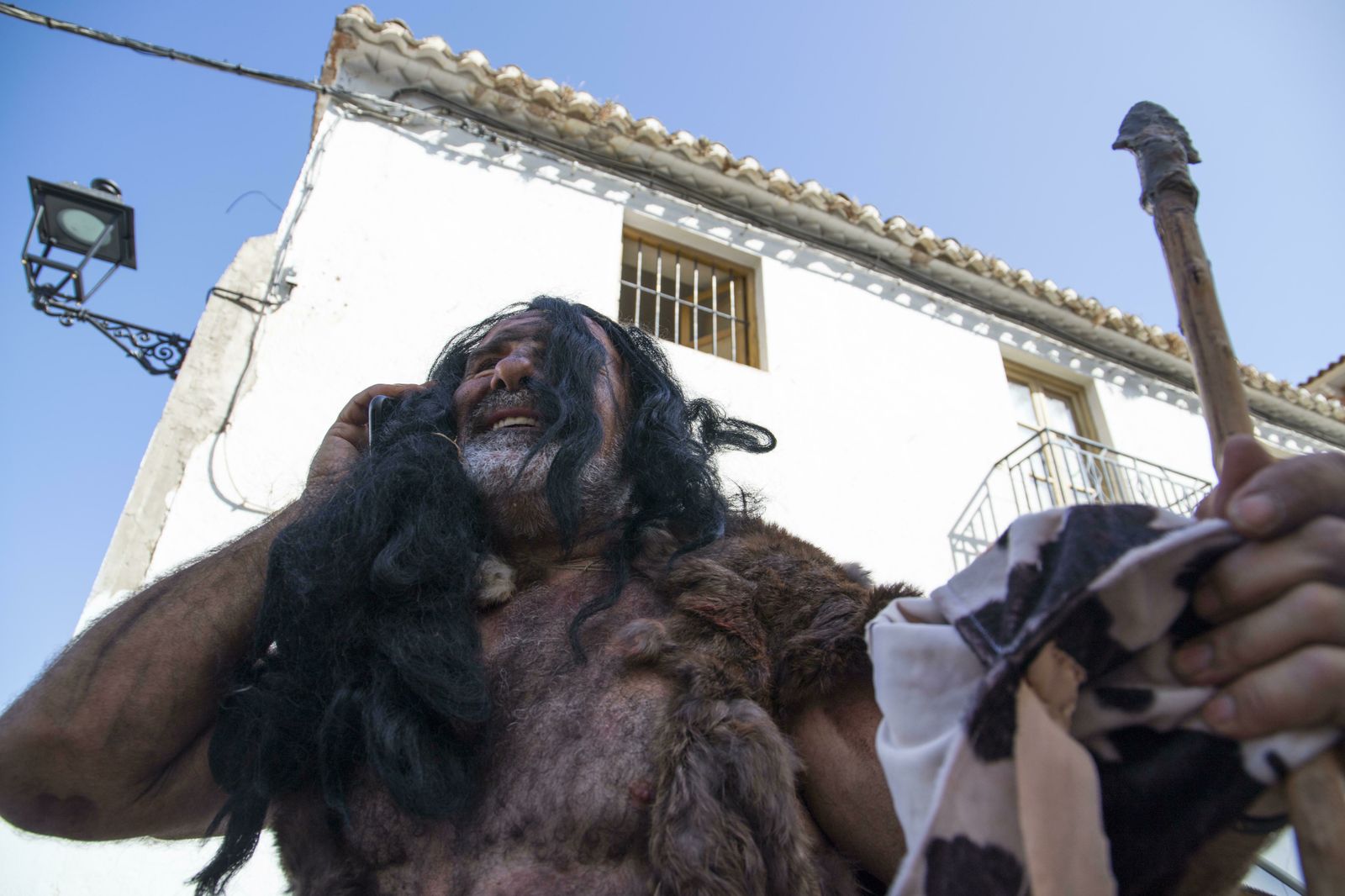 Imágenes de la fiesta troglodita de Píñar