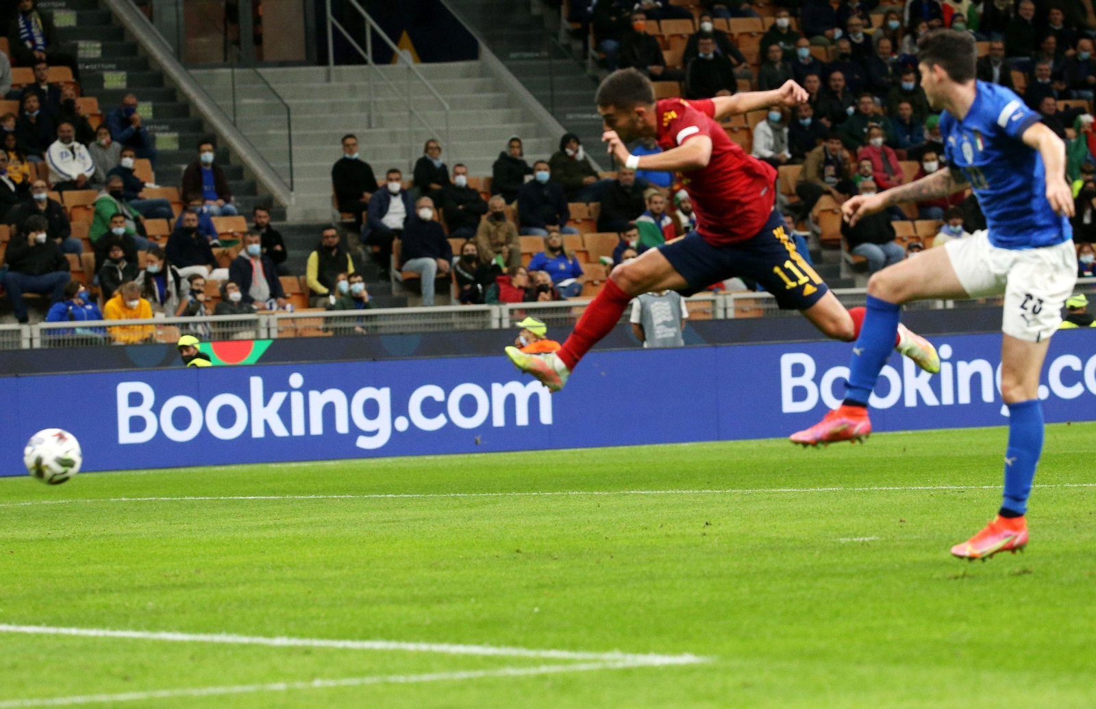 El Italia-España de la Liga de Naciones, en imágenes