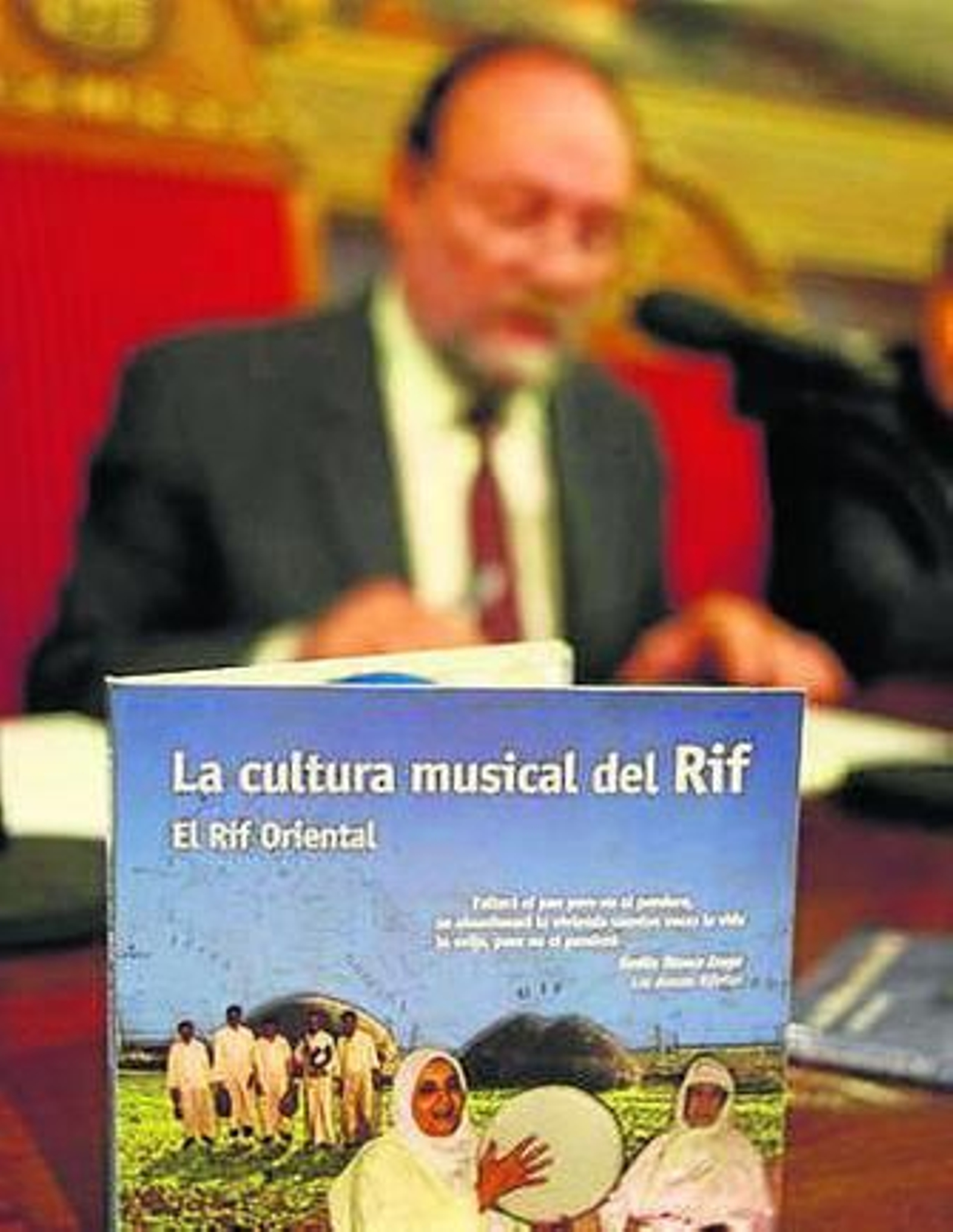 El rector, en la presentación.