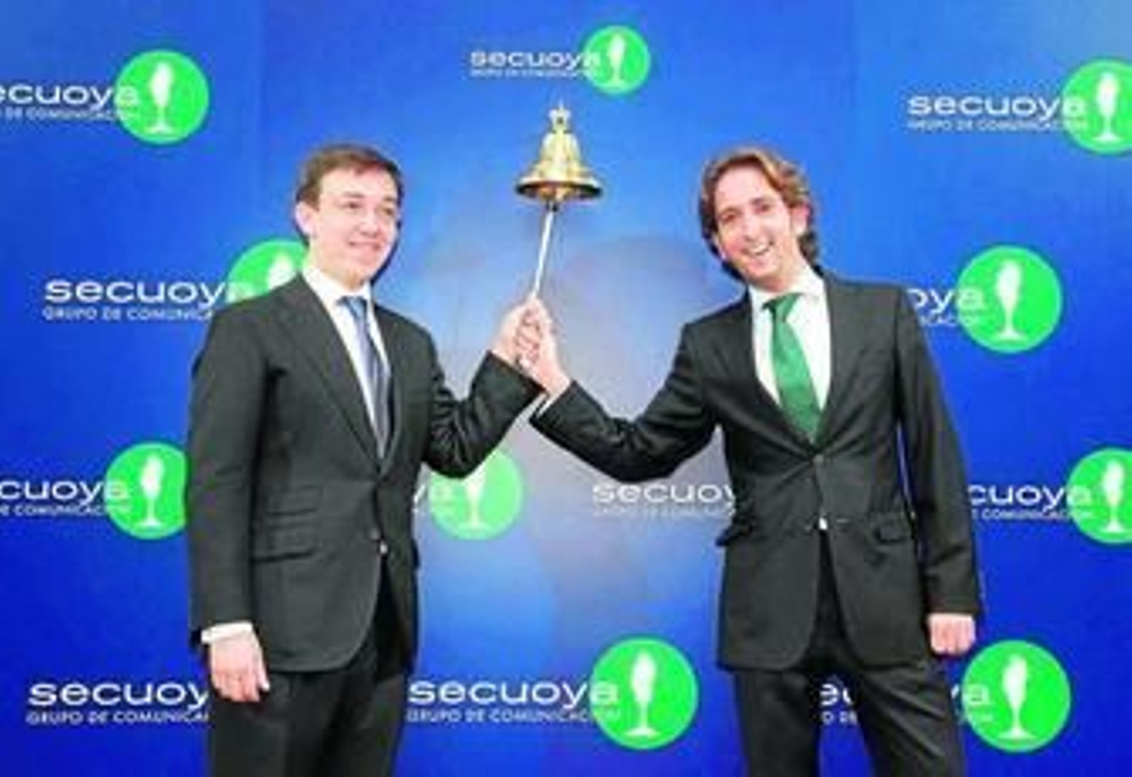 El director general del grupo, Pablo Jimeno y el presidente ejecutivo, Raúl Berdonés en un evento en Madrid.