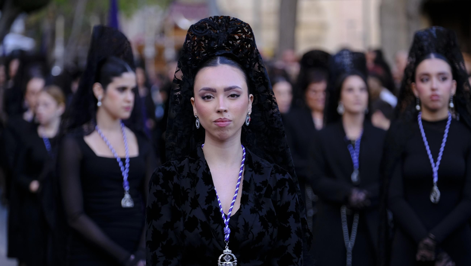 Angustias en la Semana Santa de Almería 2025