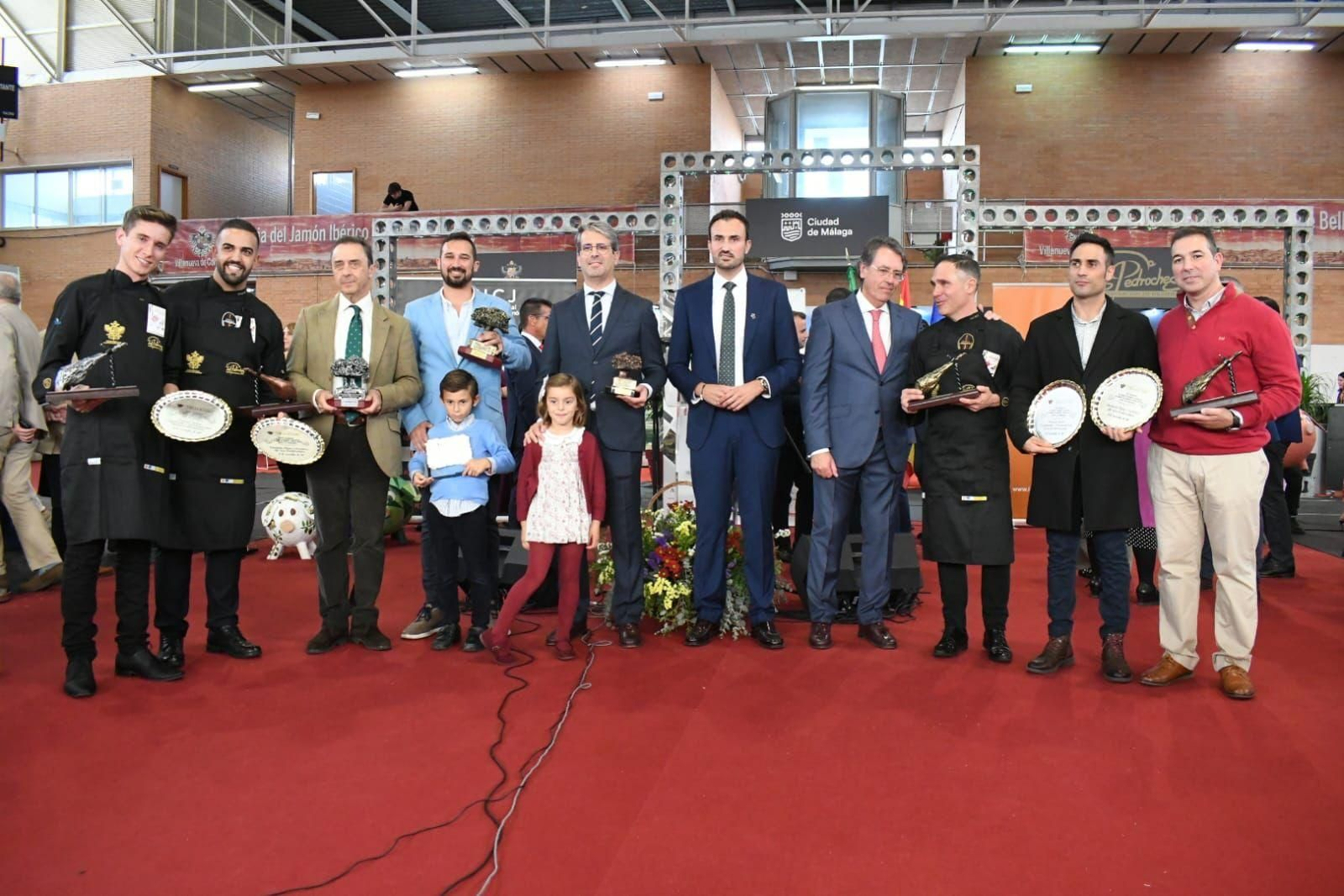 El concurso de mejor cortador en la Feria del Jamón de Los Pedroches, en imágenes