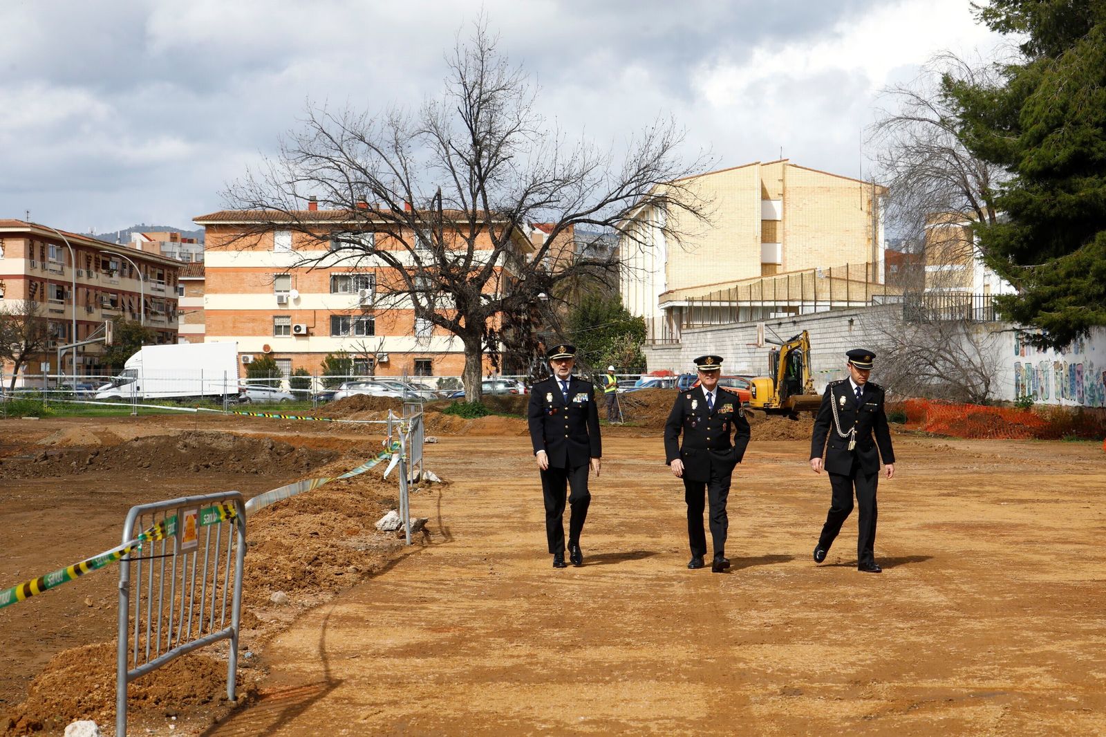 Comienzo de la construcción de la nueva comisaría de Policía Nacional de Córdoba, en imágenes