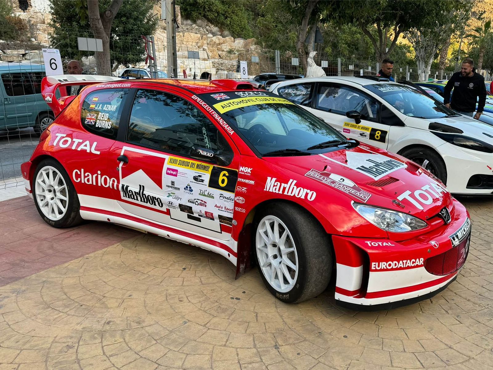 Vehículo con el que José Antonio Aznar disputará este fin de semana el Rallycrono Villa de Gádor.