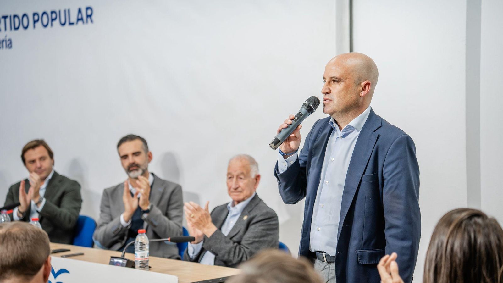 José Antonio García en la Junta Directiva Provincial.