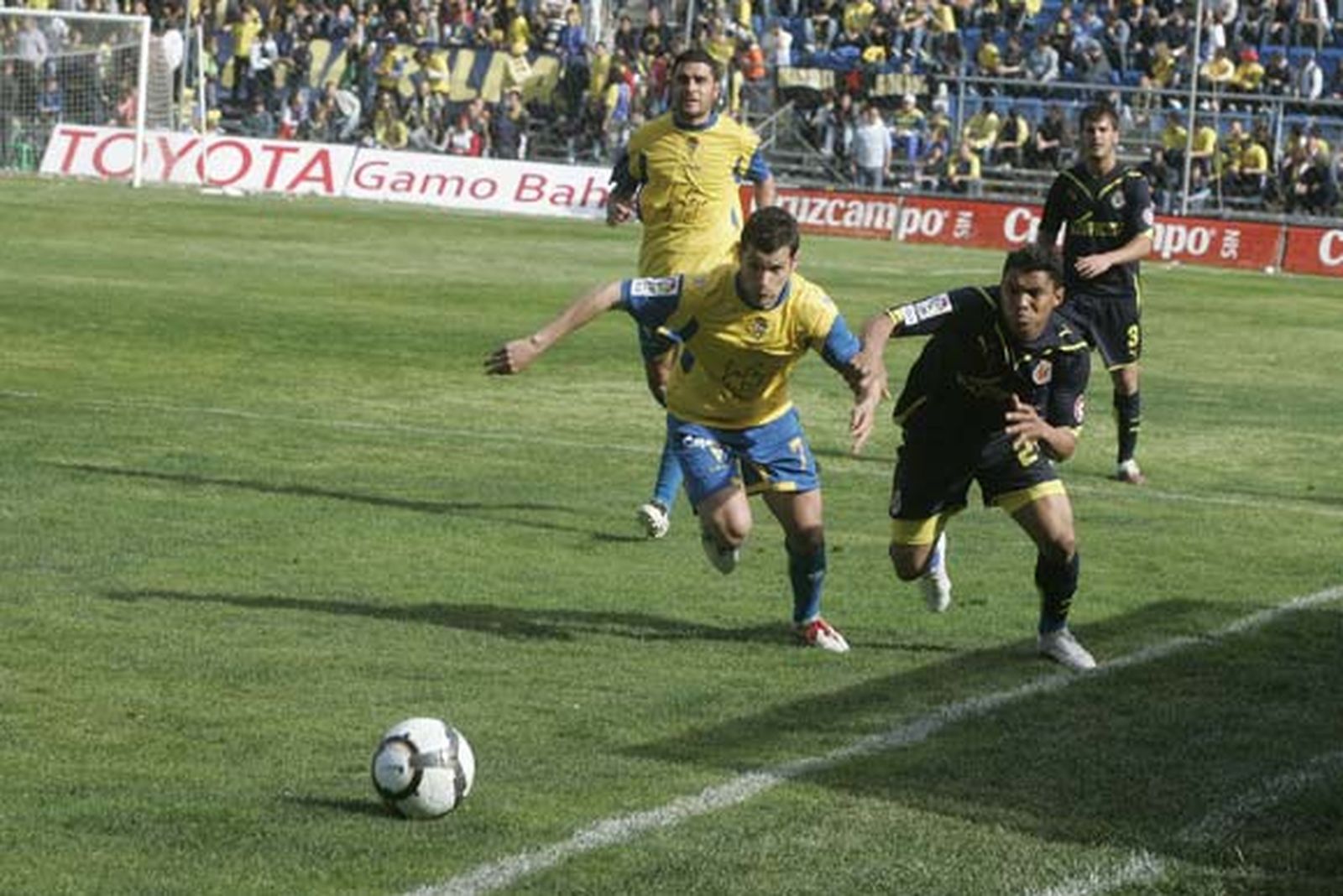 El Cádiz fue incapaz de ganar la primera de las finales para intentar salir de la zona de descenso

Foto: Jesus Marin/Julio Gonzalez