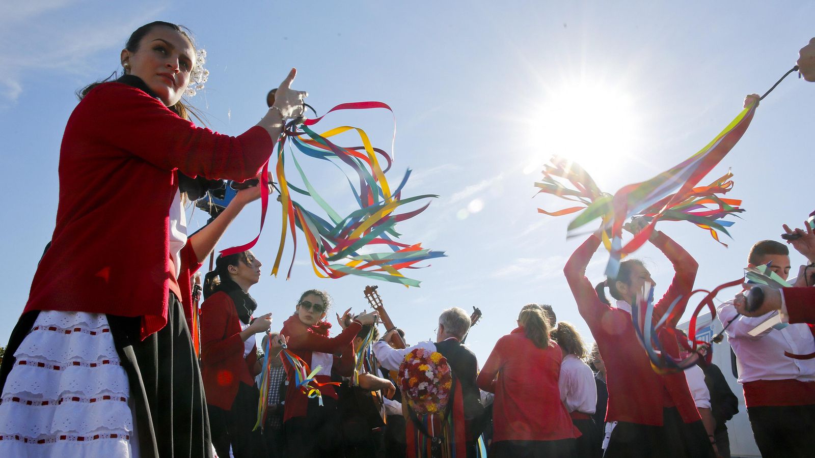 Una panda de Verdiales.