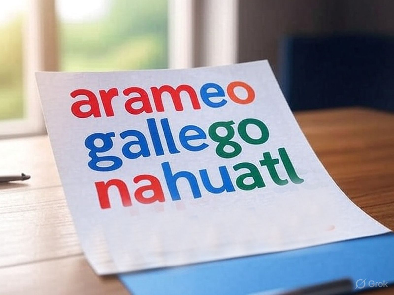 Recreación con algunas opciones del test