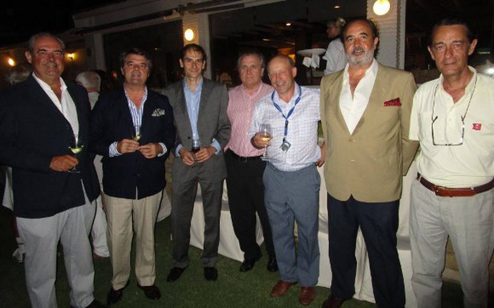 José Manuel Domecq, Emilio Valero, Pedro Rodríguez Vilches, José Luis Álvarez-Sala, Steven Mulliner, Gabriel González-Gordon y Luis de Gortazar.  Foto: Ignacio Casas de Ciria