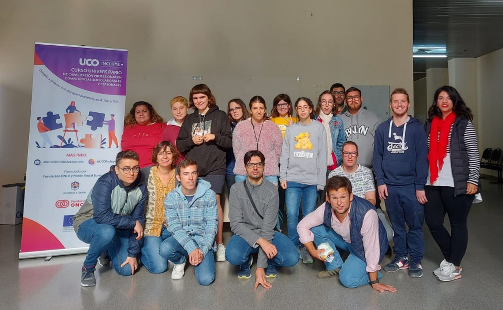 Participantes en esta segunda edición de UCOincluye.