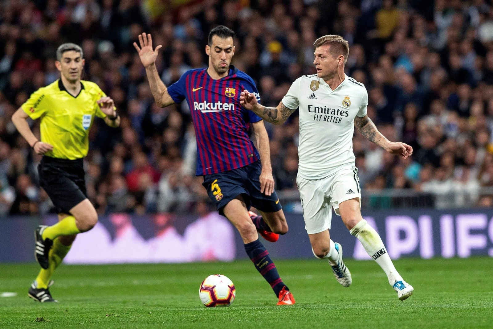 Las imágenes del Real Madrid-Barcelona