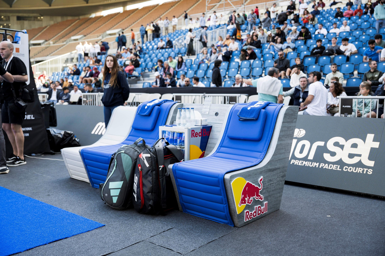 Las mejores fotos de los cuartos de final del pádel en el Estadio de la Cartuja