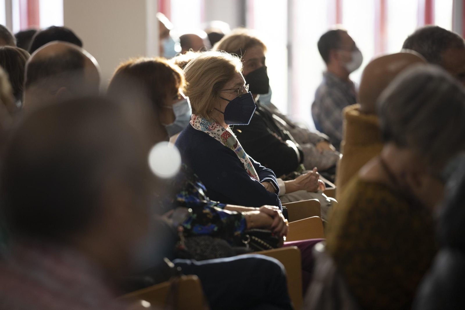 Imágenes del acto de despedida del personal sanitario del hospital Infanta Elena