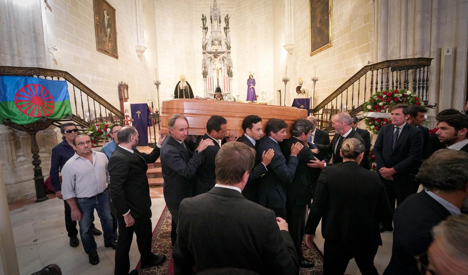 Imágenes del último adiós a Rafael de Paula en Jerez