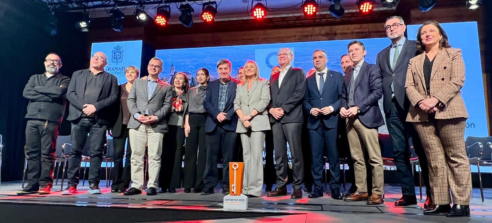 La presentación de Granada de la Capitalidad Cultural 2031, en imágenes