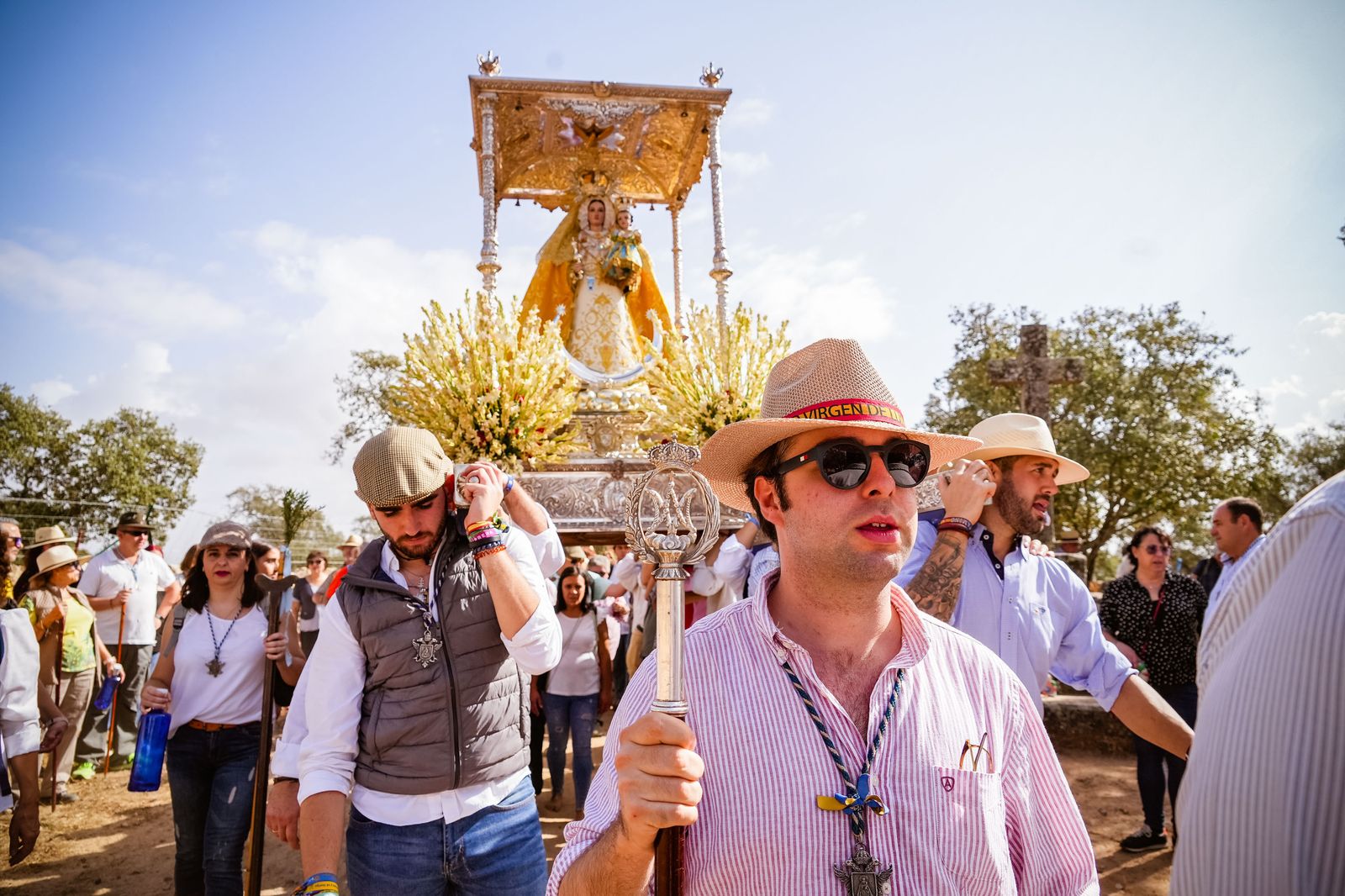 Las mejores imágenes del regreso de la Virgen de Luna a su santuario