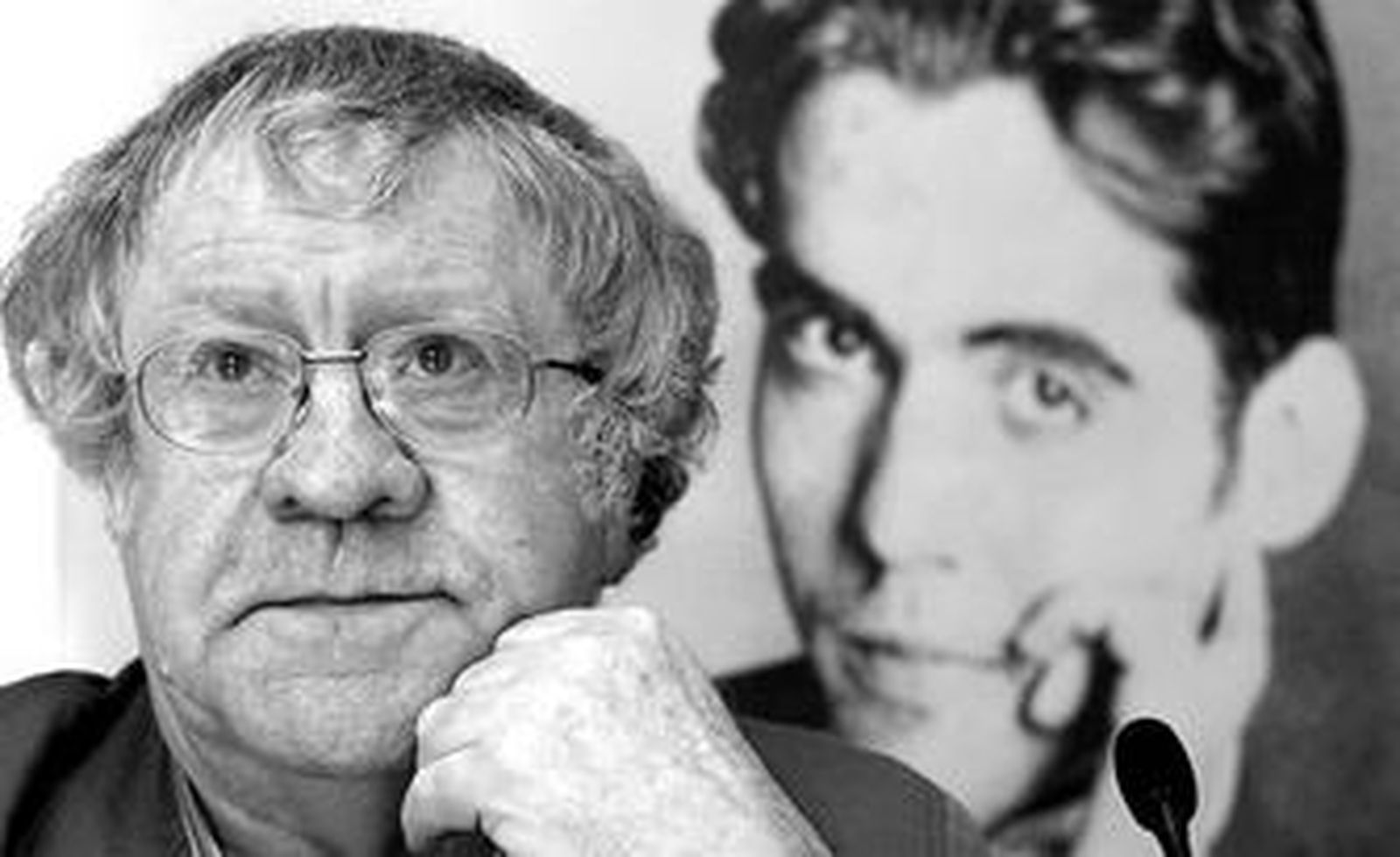 Ian Gibson, durante la presentación de 'Lorca y el mundo gay' en Madrid.