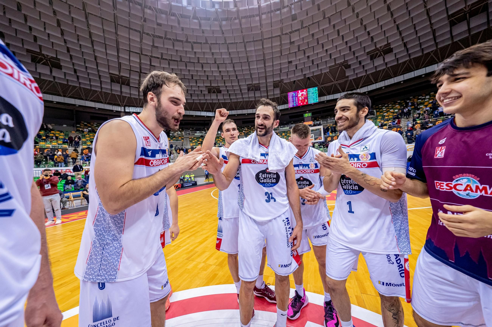 Las fotos del Obradoiro - Betis Baloncesto