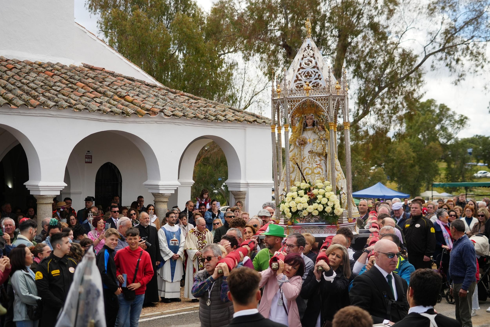 La romería de la Virgen de Veredas de Torrecampo, en imágenes
