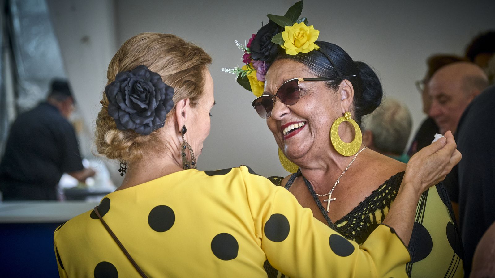 Imagen del primer día de la Feria de Puerto Real 2022