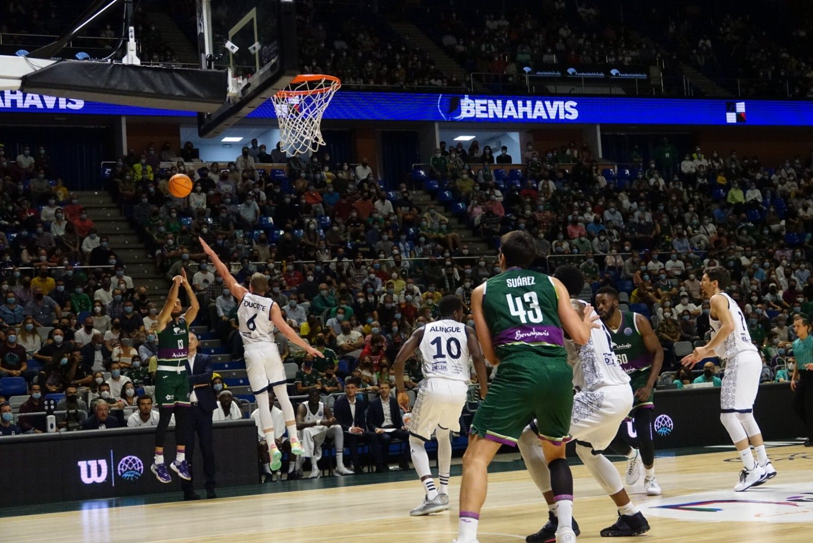 Las fotos del Unicaja-Dijon